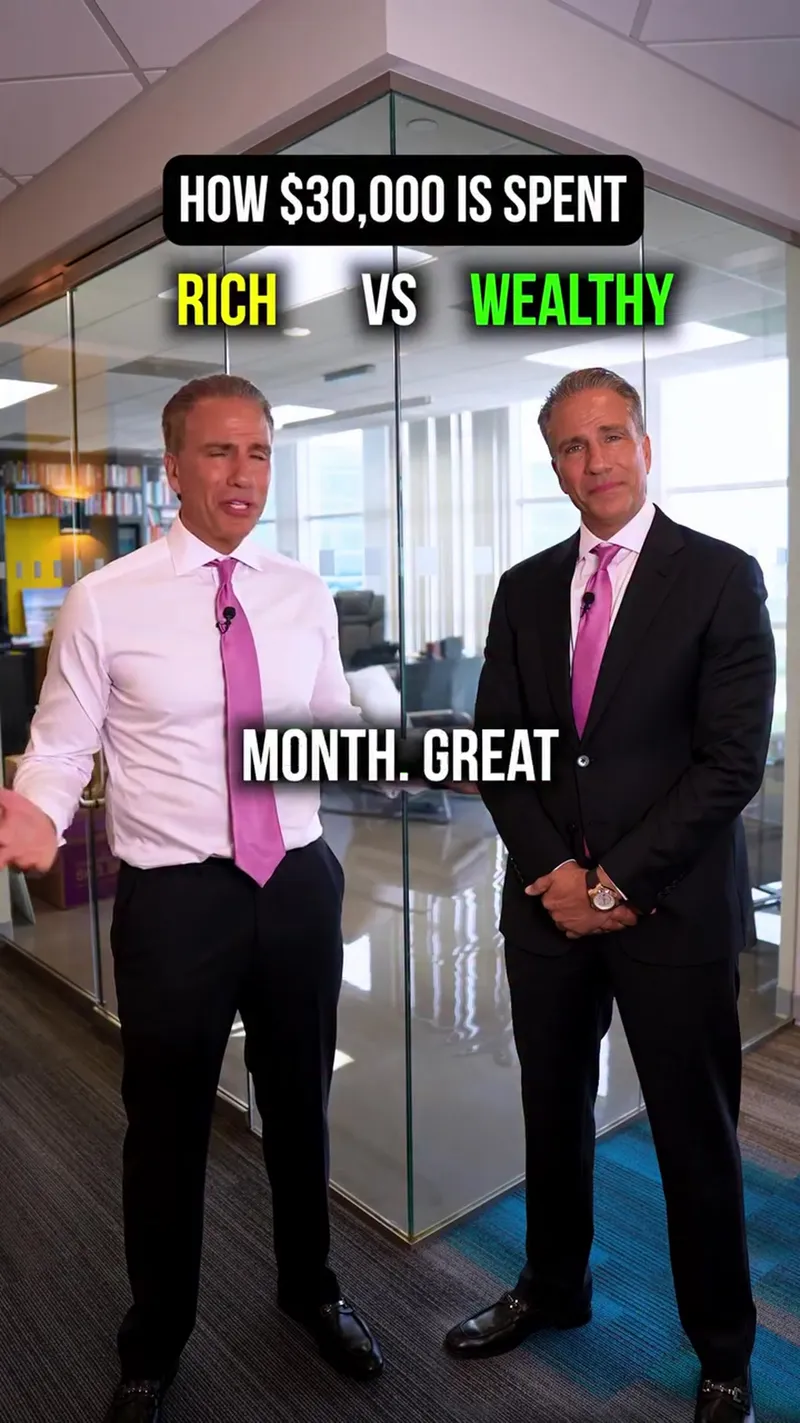 Rich vs Wealthy: How to Actually Spend $30,000 a Month
