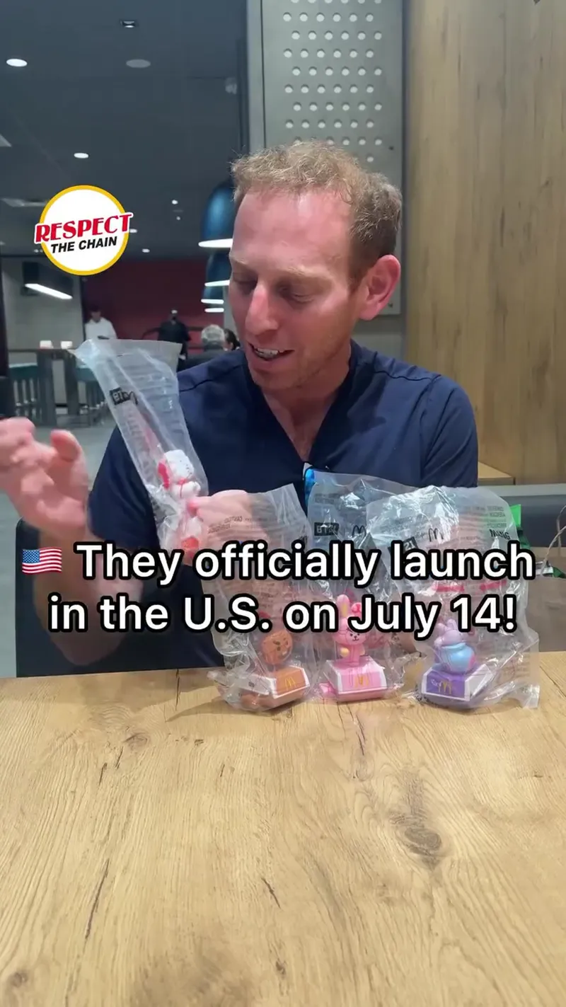 McDonald's BT21 Happy Meal Toys Early Look & Release Date