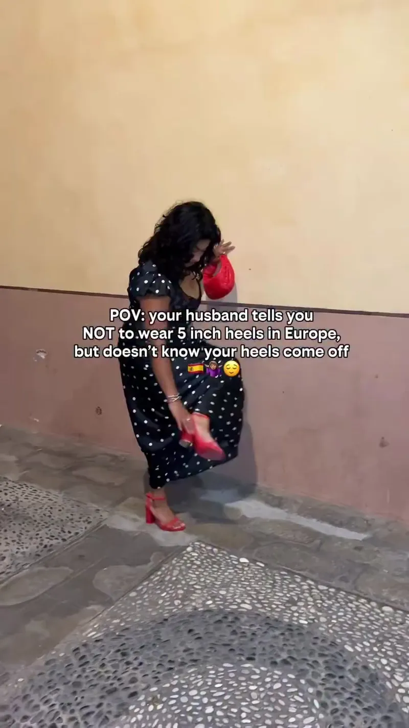 I don’t think he knows that women will find a solution for anything 😉 @pashionfootwear has been a l