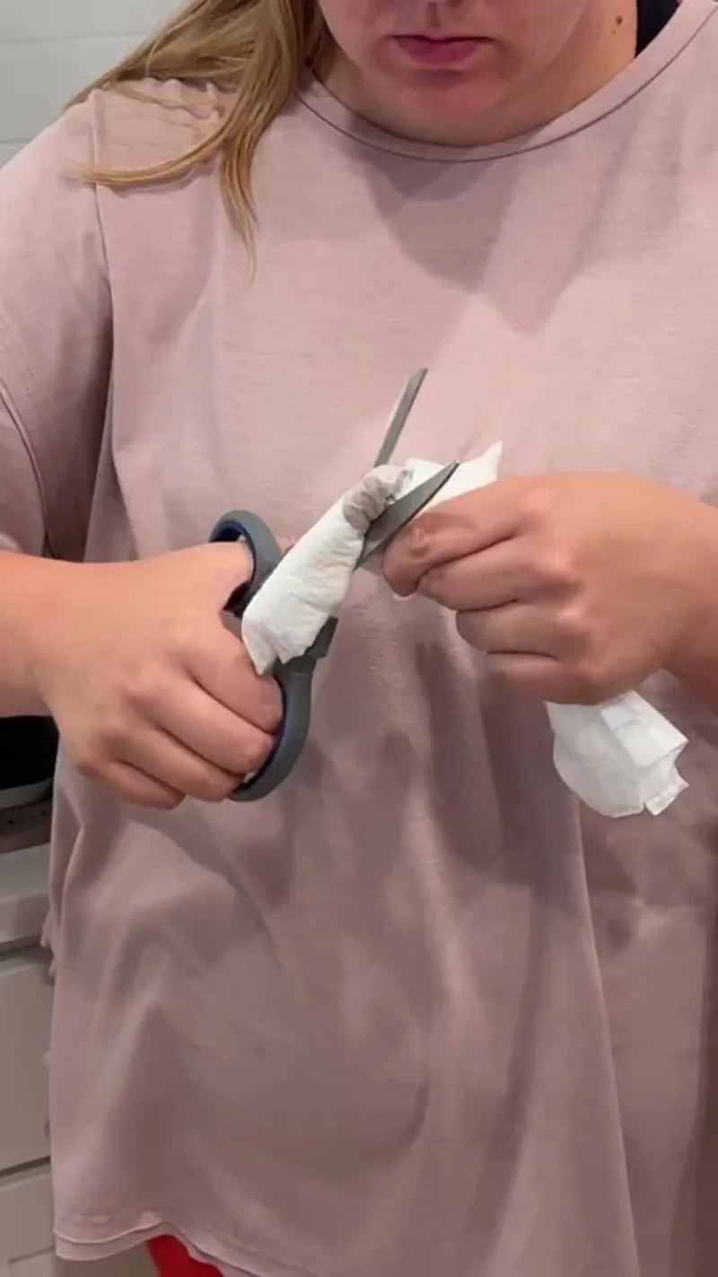 The Diaper Bib Hack for Messy Mealtimes