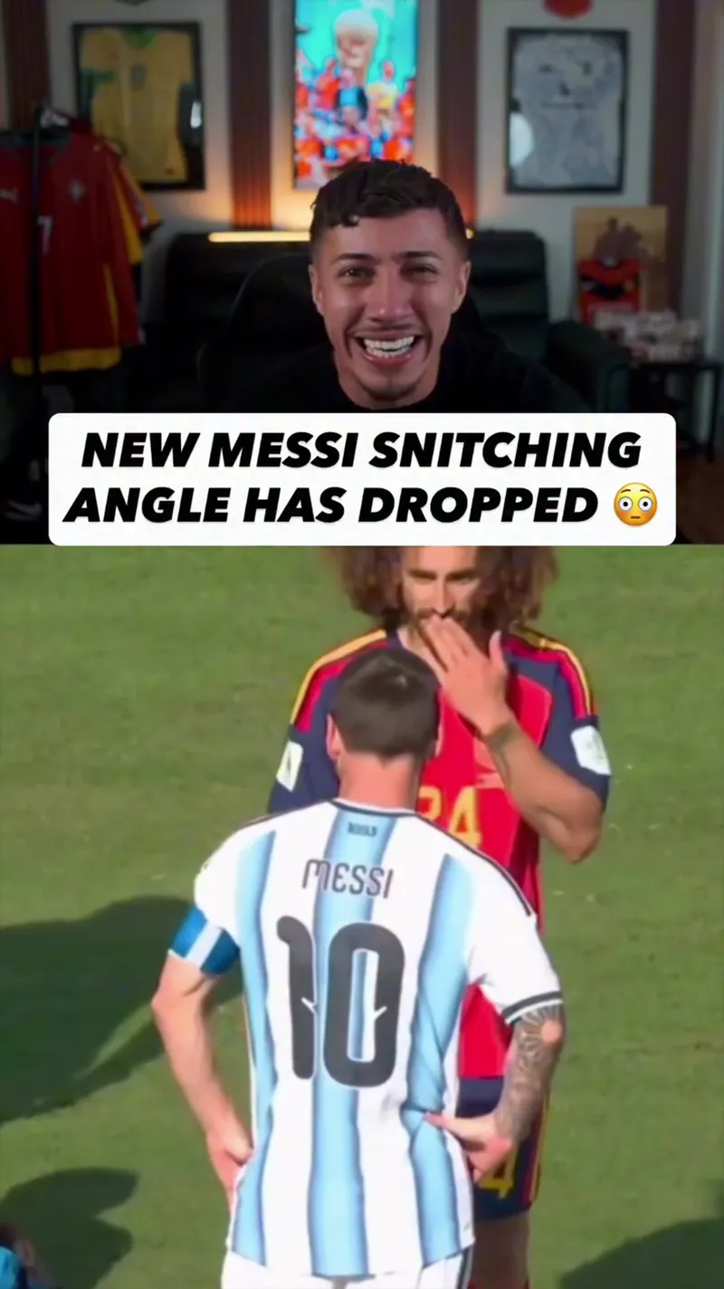 Did Messi Actually 'Snitch'? New Angle Reveals the Truth
