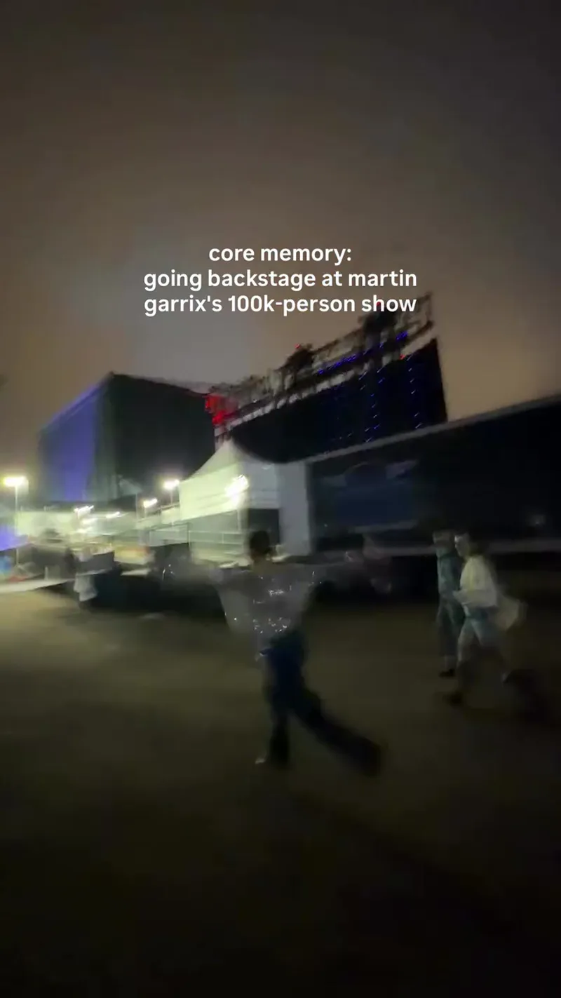 Backstage at Martin Garrix's Record-Breaking 100k Show