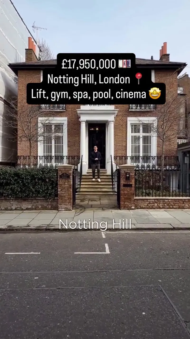 Inside a Massive £18M Mansion in Notting Hill