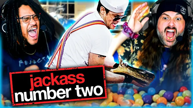 JACKASS NUMBER TWO MOVIE REACTION – WE ALMOST THREW UP! – FIRST TIME WATCHING