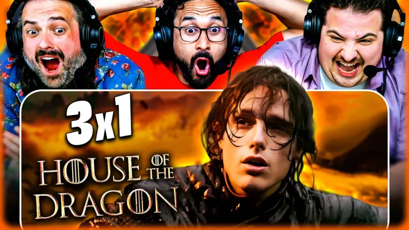 HOUSE OF THE DRAGON Season 3 Episode 1 REACTION! – Battle Of The Gullet Goes HORRIBLY Wrong!