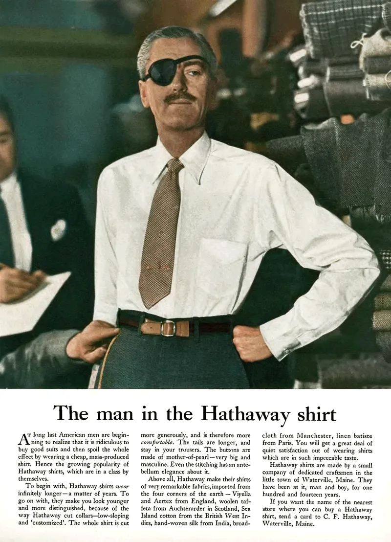 The Man in the Hathaway Shirt
