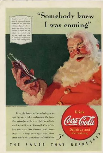 Santa — Somebody Knew I Was Coming