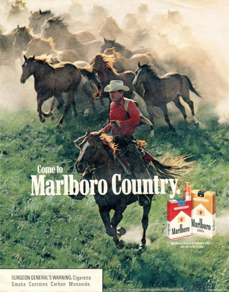 Come to Marlboro Country — Horse Herd