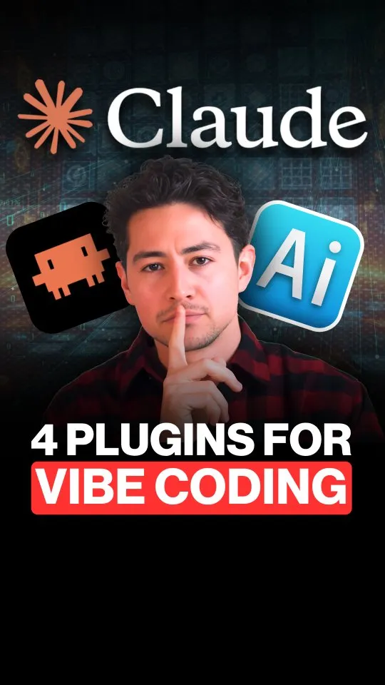Comment "CODING" to get these 4 plugins to level up your vibe coding.