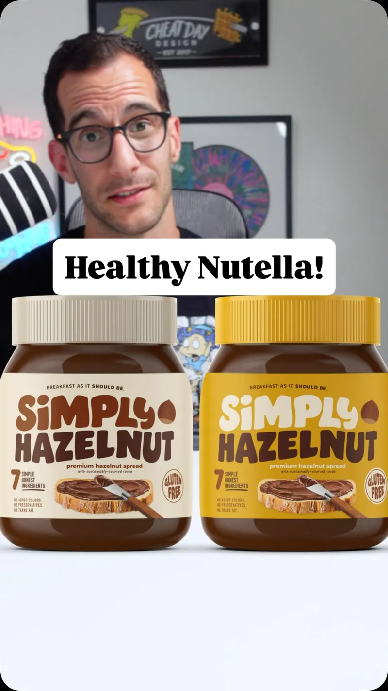 Rebranding @nutella to look like a healthy option, because the right branding can do pretty much anything.