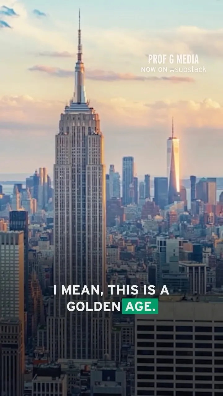 You’re literally living at the helm of the bobsled of a capitalist society right now living in New York:
