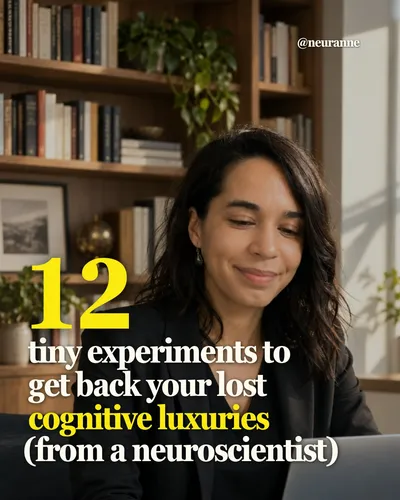 When was the last time you gave your mind enough space to really think?
