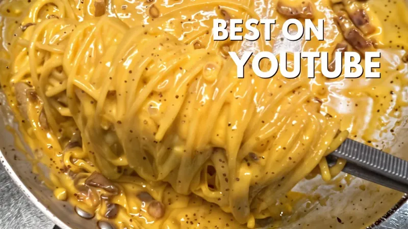 This Might Be the Best Carbonara Recipe on YouTube