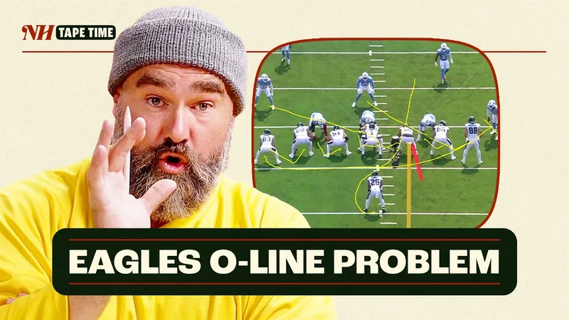 Jason Kelce Breaks Down What’s Going Wrong With the Eagles O-Line  | Film Breakdown